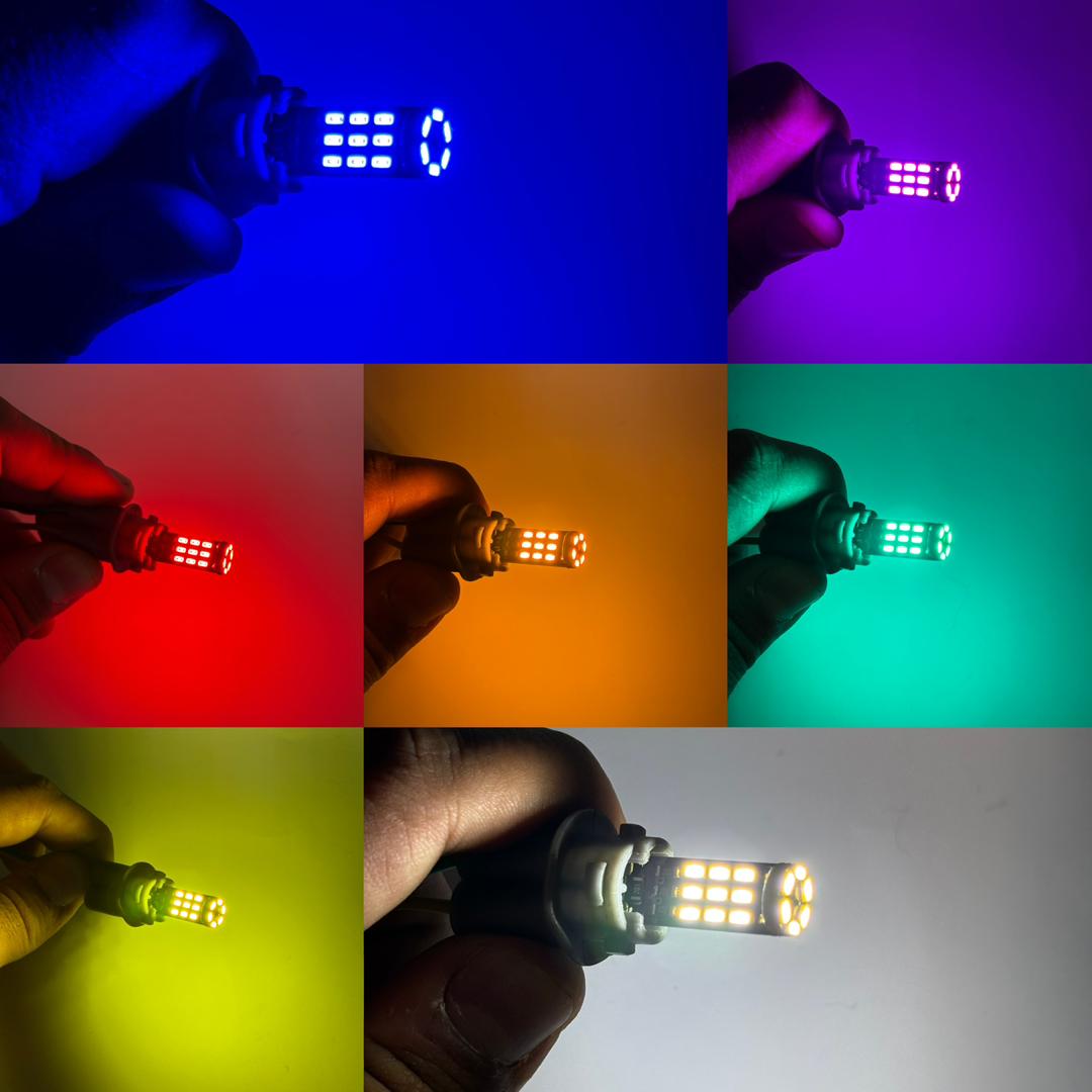 لامپ چراغ کوچک رنگی مدل 24SMD النترا